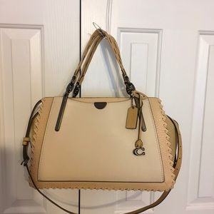 Coach Dreamer Tote with Whipstitch Design NWOT